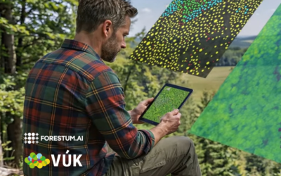 VÚK pomáhá vyvinout AI technologii, která z fotek zanalyzuje les až „na atomy“